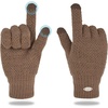 image:imageFunky Junque Basics Touch Screen Gloves for Men Knitted Cold Weather Tech Winter Mens Gloves with Touchcreen fingersEspresso Brown