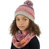 Multi Rose Mix - Pom Hat & Scarf