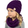 Purple - Hat & Scarf
