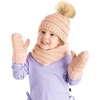 Indi Pink Faux Fur Pom