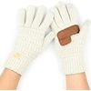 image:imageFunky Junque Kids Touchscreen Gloves  Soft Stretchy Winter Gloves for Boys amp Girls Ages 47 Cozy Girls Winter AccessoriesIvory