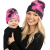 Adult & Infant - Tie Dye - Black/Hot Pink (2 Pk)