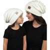 Adult & Toddler - Oversized Ivory (2 Pk)