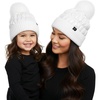 Adult/Toddler - Puffer - White (2 Pack)