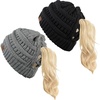 2 Pack - Black & Heather Grey
