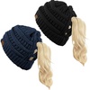 2 Pack - Black & Navy