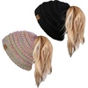 2 Pack - Black & Rainbow #11
