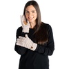 image:imageFunky Junque Premium Touchscreen Gloves  Warm Lined with Grip for Men amp Women  Spring Colors Neutral Tones Value Packs3 Tone Mix  Lt Rose
