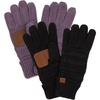 2 Pack - Black & Violet
