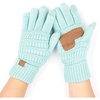 image:imageFunky Junque Womens Winter Gloves  Cute Knit Fleece Lined Touchscreen Texting Gloves for Women Teen Girls AccessoriesMint