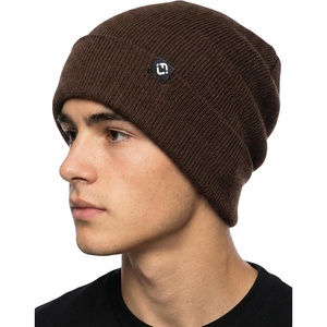 image:imageFunky Junque Basics Beanies Hats for Men Women Winter Hats Soft Warm Unisex Cuffed Ski Beanie Knitted Skull Cap TobogganBrown