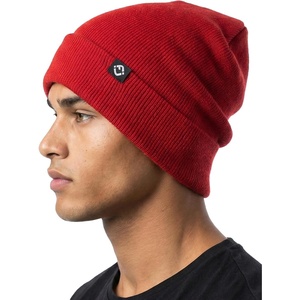 image:imageFunky Junque Basics Beanies Hats for Men Women Winter Hats Soft Warm Unisex Cuffed Ski Beanie Knitted Skull Cap TobogganRed