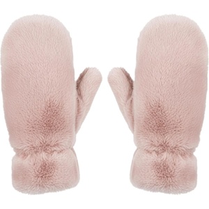 image:imageFunky Junque Fuzzy Mittens for Women Faux Fur Cold Weather Gloves Fleece Lined Cute Furry Fluffy Warm Winter FashionRose
