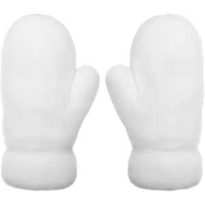 image:imageFunky Junque Fuzzy Mittens for Women Faux Fur Cold Weather Gloves Fleece Lined Cute Furry Fluffy Warm Winter FashionWhite