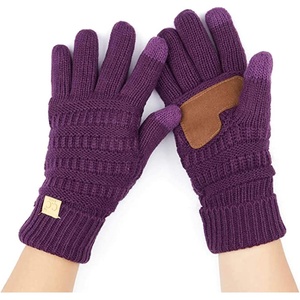 image:imageFunky Junque Kids Touchscreen Gloves  Soft Stretchy Winter Gloves for Boys amp Girls Ages 47 Cozy Girls Winter AccessoriesDark Purple