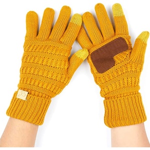 image:imageFunky Junque Kids Touchscreen Gloves  Soft Stretchy Winter Gloves for Boys amp Girls Ages 47 Cozy Girls Winter AccessoriesMustard