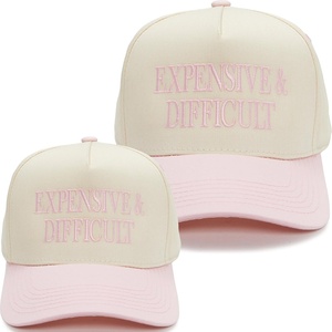image:imageFunky Junque Matching Family Trucker Hat Set Adult amp Child Baseball Caps  Mommy amp me 2tone vintage snapback caps for family photos baby showers outings amp matching giftsExpensive  Difficult  RoseBeige