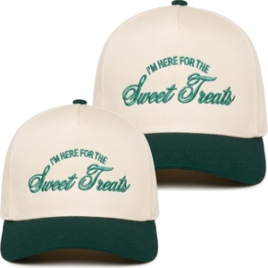 image:imageFunky Junque Matching Family Trucker Hat Set Adult amp Child Baseball Caps  Mommy amp me 2tone vintage snapback caps for family photos baby showers outings amp matching giftsSweet Treats  GreenBeige