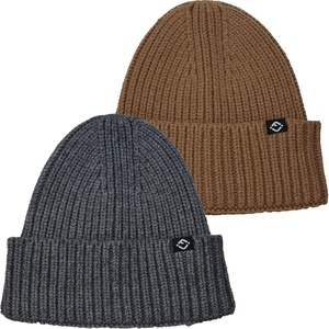 image:imageFunky Junque Mens Ribbed Knit Beanie  Soft Winter Hat for Men amp Women Lightweight Stretch Toboggan Cozy Unisex Knit Cap2 Pack Brown  Charcoal