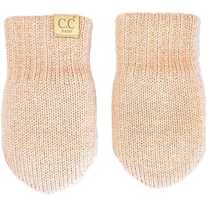 image:imageFunky Junque Newborn Baby Winter Mittens  Fleece Lined NoThumb Infant Mittens for Babies 09 Months Baby EssentialsIndi Pink