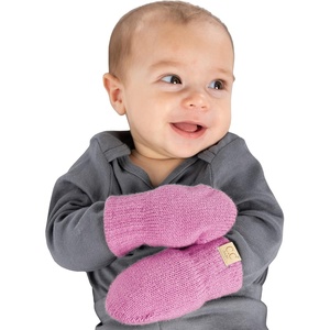 image:imageFunky Junque Newborn Baby Winter Mittens  Fleece Lined NoThumb Infant Mittens for Babies 09 Months Baby EssentialsLavender