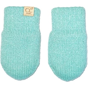 image:imageFunky Junque Newborn Baby Winter Mittens  Fleece Lined NoThumb Infant Mittens for Babies 09 Months Baby EssentialsMint