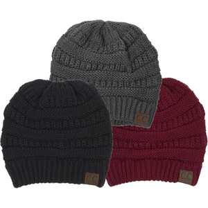 image:imageFunky Junque Skull Cap Beanie for Women  Womens Winter Hat Knit Slouch Style Warm Soft Unisex Cold Weather Mens Beanies3 Pack  Black  Burgundy  Dk Melange Grey