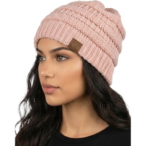 image:imageFunky Junque Skull Cap Beanie for Women  Womens Winter Hat Knit Slouch Style Warm Soft Unisex Cold Weather Mens BeaniesIndi Pink