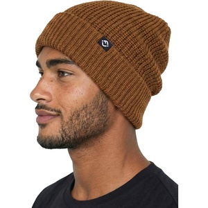 image:imageFunky Junque Unisex Waffle Beanie Knit Winter Hat Super Soft Ultra Warm DoubleLayered Ski Cap with Ribbed CuffBrown