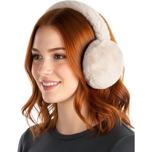 image:imageFunky Junque Womens Winter Earmuffs  Faux FurFaux Fur  Beige