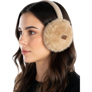 image:imageFunky Junque Womens Winter Earmuffs  Faux Mink amp Long FurFaux Mink Fur  Camel