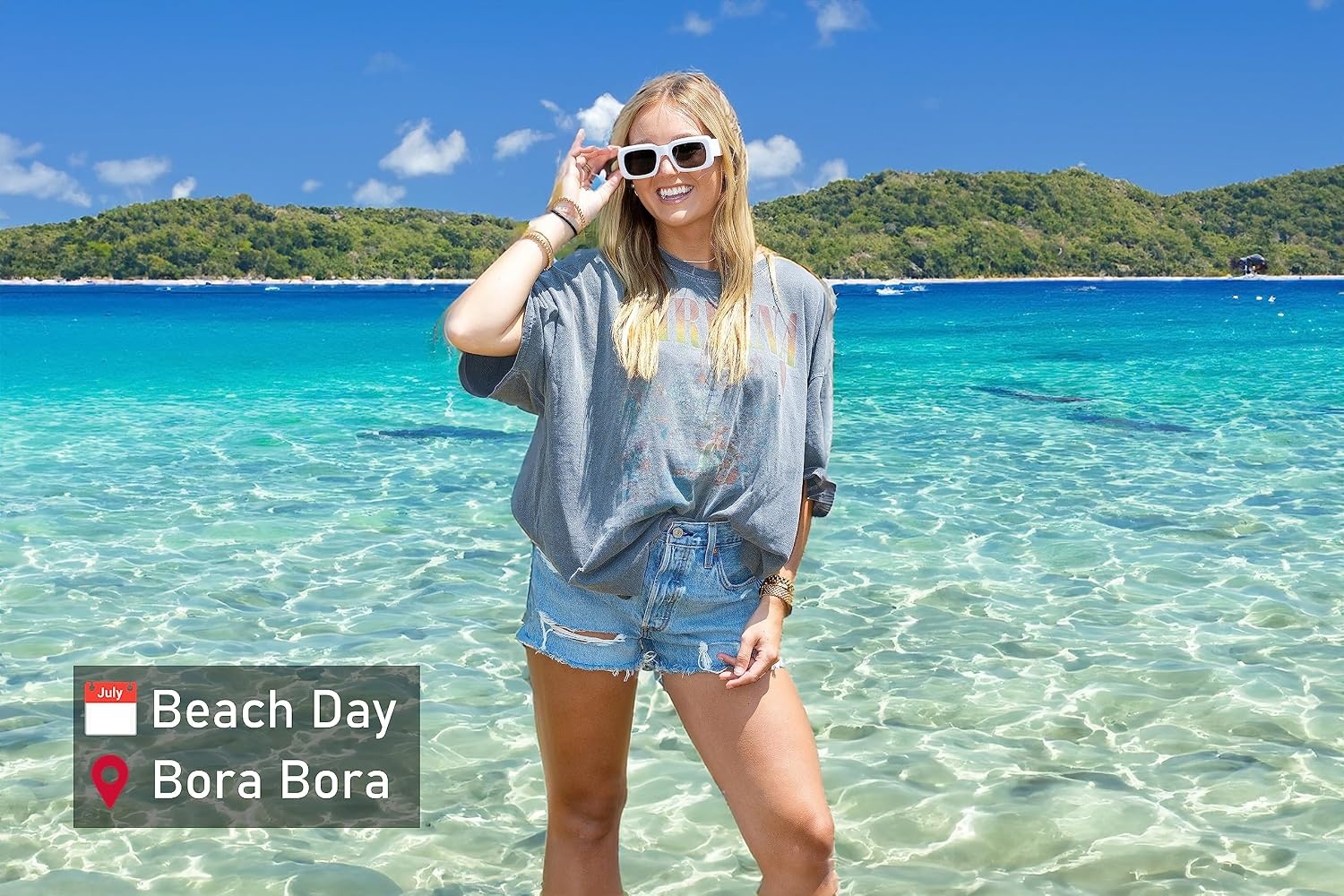 image:imageFunky Junque Oversized Vintage Sunglasses Square Frame Shades  Premium oversized sunglasses with square frames for beach days pool parties festivals travel amp everyday wearWhite FramesSmoke Lenses