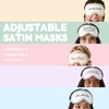 image:imageFunky Junque Adjustable Satin Bride Eye Mask SilkFilled UltraSoft Sleep Mask for Honeymoon Travel Meditation  Bride White  Soft satin sleep mask with adjustable strap for travel naps meditation flights amp restful sleep anywhere5 Pack  Airplane Mode  Calm Down  Leave Me Alone  Let Me Sleep  Wake Me for Drinks  Snacks