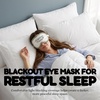 image:imageFunky Junque Adjustable Satin Bride Eye Mask SilkFilled UltraSoft Sleep Mask for Honeymoon Travel Meditation  Bride White  Soft satin sleep mask with adjustable strap for travel naps meditation flights amp restful sleep anywhereAirplane Mode  Sage