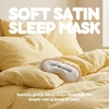 image:imageFunky Junque Adjustable Satin Bride Eye Mask SilkFilled UltraSoft Sleep Mask for Honeymoon Travel Meditation  Bride White  Soft satin sleep mask with adjustable strap for travel naps meditation flights amp restful sleep anywhereLet Me Sleep  Beige