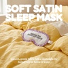 image:imageFunky Junque Adjustable Satin Bride Eye Mask SilkFilled UltraSoft Sleep Mask for Honeymoon Travel Meditation  Bride White  Soft satin sleep mask with adjustable strap for travel naps meditation flights amp restful sleep anywhereWake Me for Drinks and Snacks  Lavender