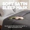 image:imageFunky Junque Adjustable Satin Bride Eye Mask SilkFilled UltraSoft Sleep Mask for Honeymoon Travel Meditation  Bride White  Soft satin sleep mask with adjustable strap for travel naps meditation flights amp restful sleep anywhere2 Pack  Champagne  Martini Print