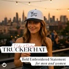 image:imageFunky Junque Adult Trucker Snapback Hat 2Tone Baseball Cap  5Panel Baseball Cap for Women and Men CottonPoly Blend Adjustable Fit Curved Brim Sun Protection for Golf Casual WearI Like It Dirty  BlackWhite