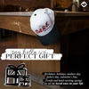 image:imageFunky Junque Adult Trucker Snapback Hat 2Tone Baseball Cap  5Panel Baseball Cap for Women and Men CottonPoly Blend Adjustable Fit Curved Brim Sun Protection for Golf Casual WearDare Me to Do It  BlackWhite