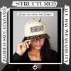 image:imageFunky Junque Adult Trucker Snapback Hat 2Tone Baseball Cap  5Panel Baseball Cap for Women and Men CottonPoly Blend Adjustable Fit Curved Brim Sun Protection for Golf Casual WearMisbehavin  LeopardBeige
