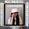 image:imageFunky Junque Adult Trucker Snapback Hat 2Tone Baseball Cap  5Panel Baseball Cap for Women and Men CottonPoly Blend Adjustable Fit Curved Brim Sun Protection for Golf Casual WearBurgundyWhite