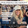 image:imageFunky Junque Adult Trucker Snapback Hat 2Tone Baseball Cap  5Panel Baseball Cap for Women and Men CottonPoly Blend Adjustable Fit Curved Brim Sun Protection for Golf Casual WearHowdy Darlin  Duck Camo  GreySageBeige Mix