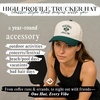 image:imageFunky Junque Adult Trucker Snapback Hat 2Tone Baseball Cap  5Panel Baseball Cap for Women and Men CottonPoly Blend Adjustable Fit Curved Brim Sun Protection for Golf Casual WearPickleball Social Club  ForestBeige