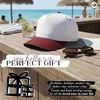 image:imageFunky Junque Adult Trucker Snapback Hat 2Tone Baseball Cap  5Panel Baseball Cap for Women and Men CottonPoly Blend Adjustable Fit Curved Brim Sun Protection for Golf Casual WearBurgundyWhite