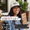 image:imageFunky Junque Adult Trucker Snapback Hat 2Tone Baseball Cap  5Panel Baseball Cap for Women and Men CottonPoly Blend Adjustable Fit Curved Brim Sun Protection for Golf Casual WearMy Name Isnt Tom But Im Petty Af  BlackBeige
