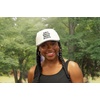 image:imageFunky Junque Adult Trucker Snapback Hat 2Tone Baseball Cap  5Panel Baseball Cap for Women and Men CottonPoly Blend Adjustable Fit Curved Brim Sun Protection for Golf Casual WearSave Water Drink Margs  BlackBeige