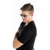 image:imageFunky Junque Aviator Sunglasses Classic Retro 80s Style Shades  Lightweight aviator sunglasses with durable frames for driving sports travel everyday wear amp bright sunSilver FramesChrome Lenses
