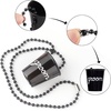 image:imageFunky Junque Beaded Shot Glass Necklaces  13 Pack Bride amp Squad  Reusable 2 oz shot glass necklaces for parties birthdays girls trips tailgates festivals amp celebrations2 Pack Groom Black  Bride White