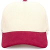 image:imageFunky Junque Blank Corduroy Snapback Hat  Adjustable Corduroy Cap with Sun Protection Golf Beach and Everyday Trendy Caps for Women and MenBurgundyBeige