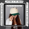 image:imageFunky Junque Blank Corduroy Snapback Hat  Adjustable Corduroy Cap with Sun Protection Golf Beach and Everyday Trendy Caps for Women and MenGreenBeige
